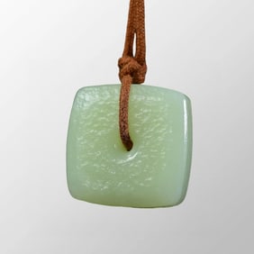 Chinese Hetian Jade Lucky Pendant