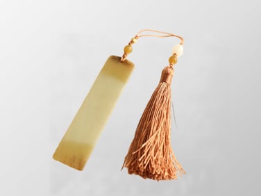 Chinese Hetian Jade Bookmark