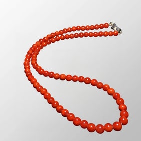 Beautiful Natural Nanhong Agate Beads Pendant/Necklace