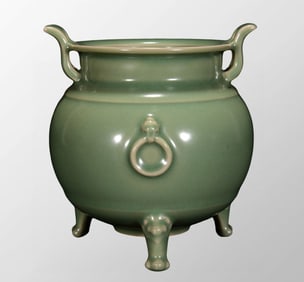 Chinese Longquan Kiln Porcelain Incense Burner
