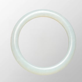 Inside Diameter 60mm Chinese Natural Hetian Jade Bracelet
