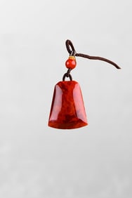 Beautiful Natural Nanhong Agate Lucky Pendant