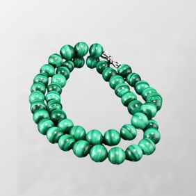8MM Bead Turquoise Beads Necklace