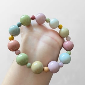 Beautiful Alxa Agate Beads Bracelet