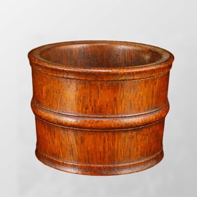 Old Chinese Bamboo Brush Pot