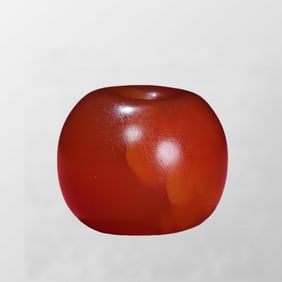 Beautiful Chinese Red Agate Bead Pendant