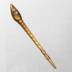 Vintage Chinese Brass Tobacco Pipe