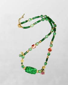 Exquisite Jadeite Beads Pendant/Necklace