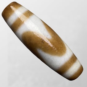 Old Tibetan DZI Agate Lucky Pendant