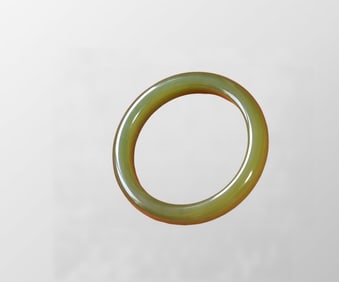 Inside Diameter 53mm Chinese Hetian Jade Bracelet