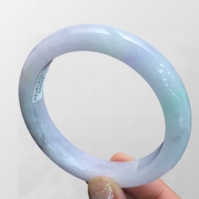Inside Diameter 59mm Natural Jadeite Bracelet