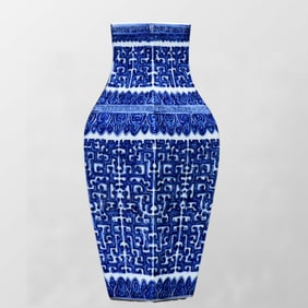 Chinese Blue And White Porcelain Vase