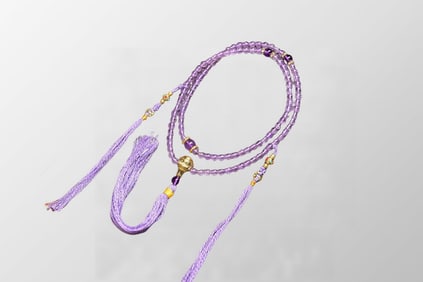 Beautiful Amethyst Beads Necklace