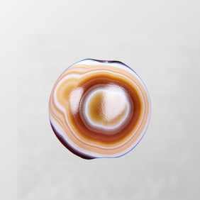 Chinese Agate Bead Pendant