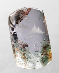 Beautiful Green Crystal Lucky Pendant