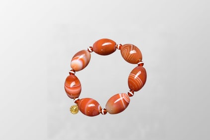 Beautiful Agate Beads Bracelet