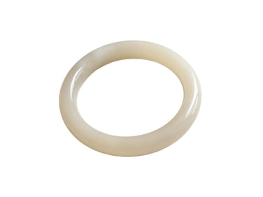 Inside Diameter 59 MM Chinese Hetian Jade Bracelet