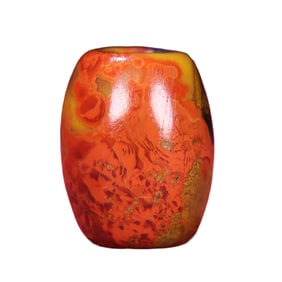 Chinese ZhanGuo Hong Agate Lucky Pendant