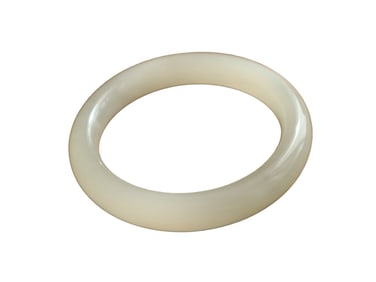Inside Diameter 58mm Chinese Hetian Jade Bracelet