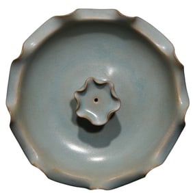 Chinese Ru Kiln Porcelain Incense Burning Tool