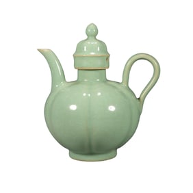 Chinese Ru Kiln Porcelain Wine Pot