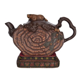 Antique Chinese Yixing Zisha Teapot
