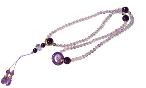 Beautiful Amethyst Beads Necklace