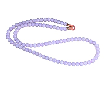 Exquisite Amethyst Beads Necklace
