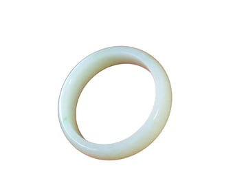 Inside Diameter 60.6mm Chinese Natural Hetian Jade Bracelet