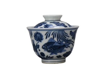 Chinese Blue And White Porcelain Teabowl