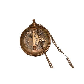Vintage Brass Compass
