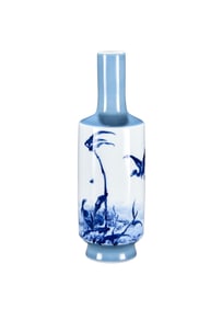 Chinese Blue And White Porcelain Vase