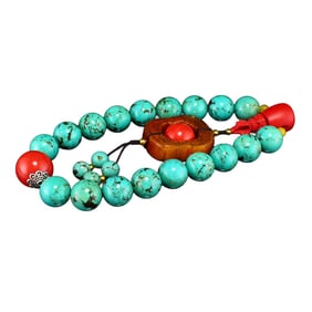 Natural Turquoise Beads Bracelet
