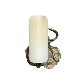 Superb Chinese Hetian Jade Carved Lucky Pendant - Cong