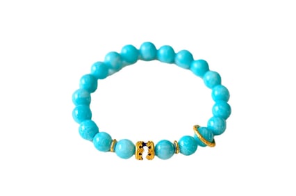 Hand Woven Amazonite Beads Bracelet