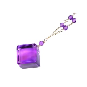 Beautiful Amethyst Lucky Pendant