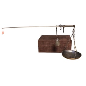 Vintage Chinese Pure Silver Weighing Instruments
