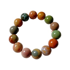 Beautiful Alxa Agate Beads Bracelet
