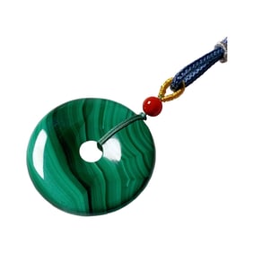 Beautiful Malachite Lucky Pendant