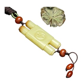 Chinese Hetian Jade Lucky Pendant