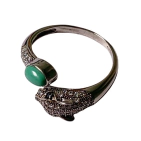Beautiful 925 Silver Inlay Turquoise Ring