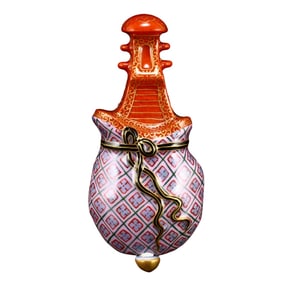 Vintage Chinese Porcelain Snuff Bottle