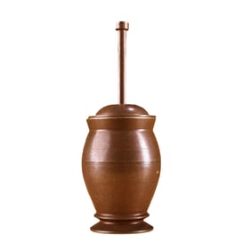 Vintage Chinese Copper Mashing Medicine Jar