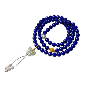 Beautiful Lapis Lazuli Beads Necklace