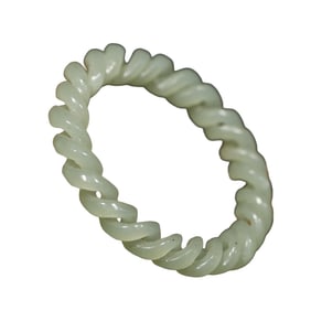 Inside Diameter 35mm Chinese Hetian Jade Ring