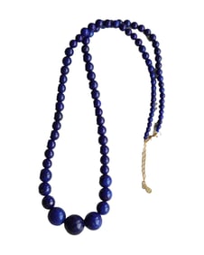 Beautiful Natural Lapis Lazuli Beads Necklace