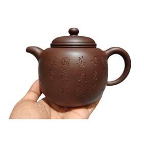 Antique Chinese Yixing Zisha Teapot