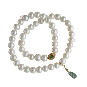 Hand Woven Beautiful Pearl Beads Bracelet