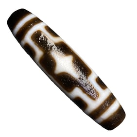 Old Tibetan DZI Agate Lucky Pendant