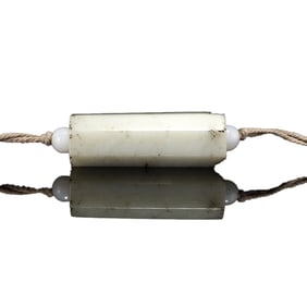 Old Chinese Hetian Jade Lucky Pendant